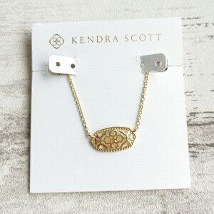 Kendra Scott Gold Gold Filigree Necklace - Elisa